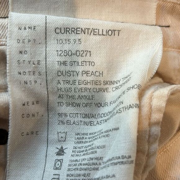 Current/Elliott the stiletto, dusty pink size 26 - Picture 6 of 11